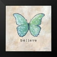 thumbnail image 2 of Dundon, Caitlin 15x15 Black Modern Framed Museum Art Print Titled - Butterfly Expressions III, 2 of 5
