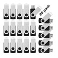 thumbnail image 1 of Unidad flash USB KOOTION de 16 GB USB 3.0, 20 unidades, color negro, 1 of 7