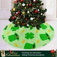 thumbnail image 6 of GZHJMY St. Patrick's Day Christmas Tree Skirt 36", St. Patrick's Day Tree Skirt Double Layers Polyester Easter Tree Skirt for St. Patrick's Day Holiday Party Decoration, 6 of 6