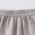 thumbnail image 5 of mgoYE Toddler Kids Baby Boy Girl Cotton Linen Elastic Basic Harem Long Pants Bloomers Casual Joggers 1-7T(Grey,3-4 Years), 5 of 7