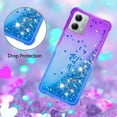 thumbnail image 5 of Case for Moto G 5G 2023, Moto G 5G 2023 Case Liquid Cute Clear Glitter Heavy Duty Shockproof Back Cover Soft TPU Protective for Girls Women Phone Case for Moto G 5G 2023 Gradient Purple, 5 of 12