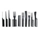 thumbnail image 3 of Styling Hair Comb 10 Pieces Professional Styling Comb Set Ideal for All Hair Types and Styles, 3 of 4