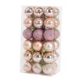 thumbnail image 4 of 36 piezas de pequeños colgantes navideños, bolas navideñas, adornos de bolas para árboles de Navidad, adornos navideños para interiores y exteriores,, 4 of 8