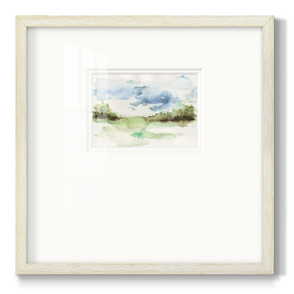 Brush Thickets IPremium Framed Print