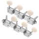 thumbnail image 1 of Vintage Style Guitar Tuning Pegs 1 Pair Metal Left & Right Tuners for Electric Guitars to Improve Tuning Accuracy, 1 of 1