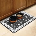 thumbnail image 3 of Pumpkin Spooky Dog Mat for Food and Water Happy Halloween Absorbent No-Slip 17x30 Inch Cat Food Mat Cat Mat for Food EcoFriendly Durable Pet Placemat, 3 of 7
