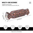 thumbnail image 3 of Wukai Leopard Print Candy Pillow Cylindrical Pillows Sofa Pillow Neck Hand Support Pillows Including Insert Lumbar Pillows, 3 of 8