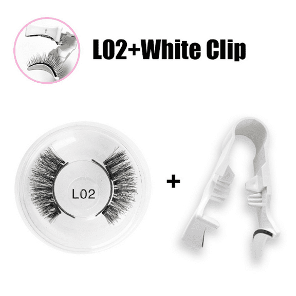 RAGUPEL Lash Clusters Natural Looking Magnetic Lashes Kit with Applicator No Glue and Waterproof Magnetic Eyelashes Kit