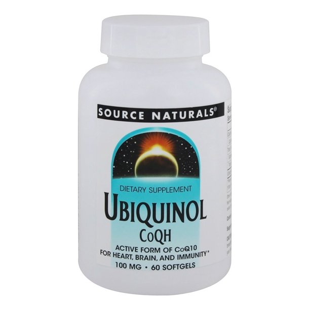 Source Naturals Ubiquinol CoQH Active Form Of CoQ10 For Heart Brain