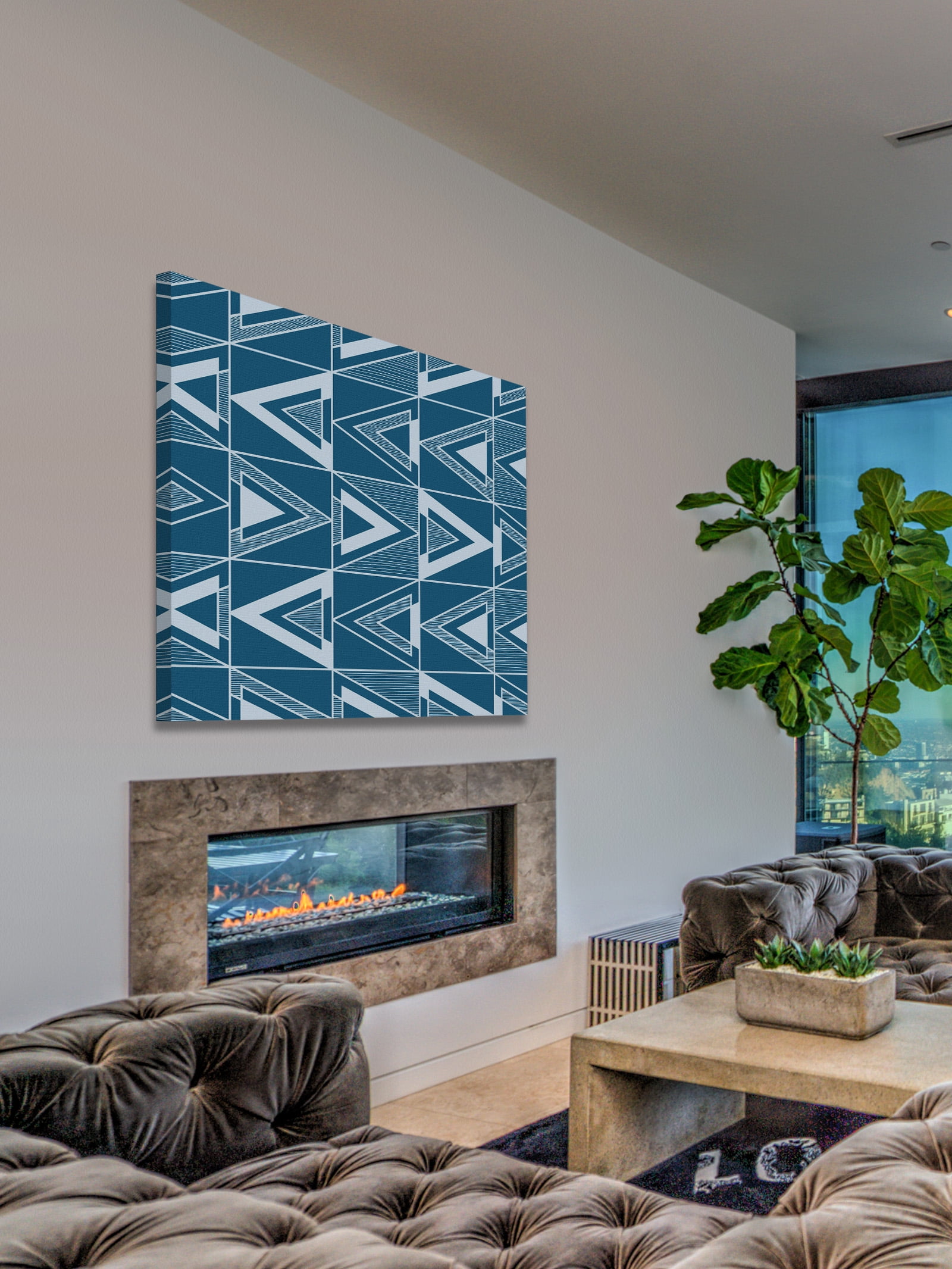 "Directing Right" Painting Print on Wrapped Canvas