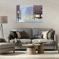 thumbnail image 4 of Stupell Industries Traditional Misty Winter City Street Canvas Art, 36 x 24, by Noah Bay, 4 of 8