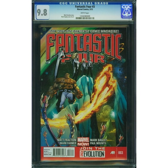 Fantastic Four #3 - CGC 9.8 Comic Book