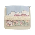 thumbnail image 3 of Bolsa de almacenamiento de servilletas sanitarias de gran capacidad, bolsa de viaje portátil para estudiantes, bolsa de mano pequeña para eventos mensuales, 3 of 3