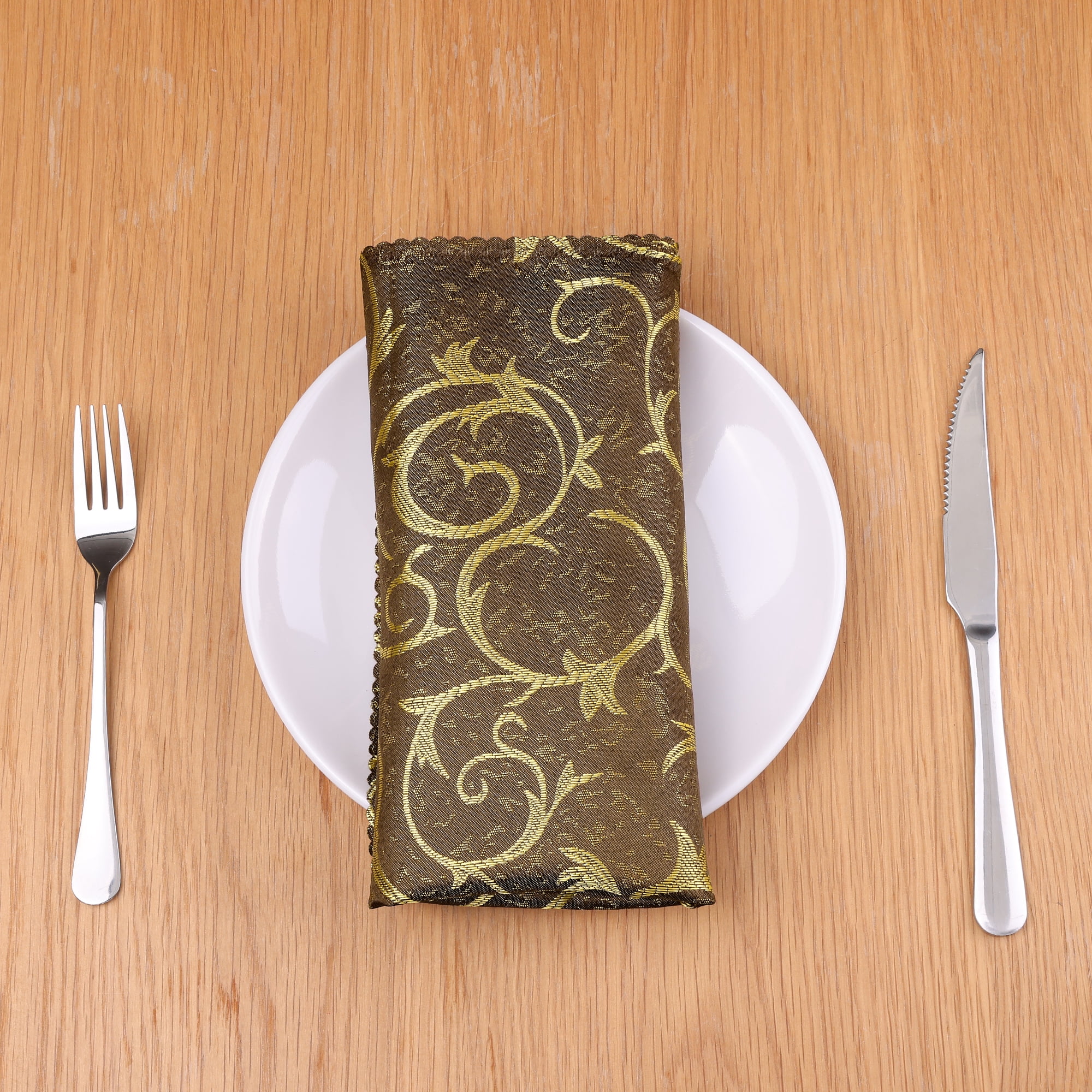 Unique Bargains 6 Pack Cocktail Napkins Great Napkins for Dinner Wedding Restaurant Party Coffee