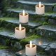 thumbnail image 4 of Lámpara de Vela, Velas Led Recargables Solares, Pequeñas Velas Votivas Solares, Velas de Pilar Sin Llama, 6pcs Velas Electricas para San Valentín, Navidad, Halloween, Cumpleaños, Hogar Decoración, 4 of 4