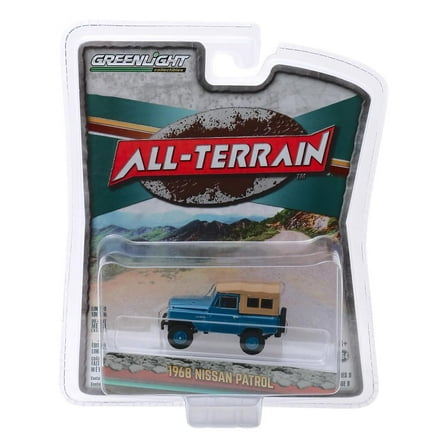 Greenlight 1:64 All Terrain Series 9 1968 Nissan Patrol Mt Fuji Blue