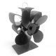 thumbnail image 4 of Ventilador alimentado por calor para estufa de leña, chimenea, ventilador ecológico y eficiente (negro) Zulema Ventilador de estufa alimentado por calor, 4 of 8