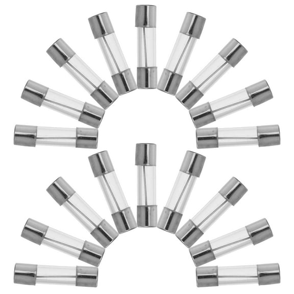 20 Pcs Microwave Oven Kit Car Fuse 2.00X0.50X0.50CM