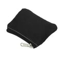 thumbnail image 4 of 3.5" x 4.7" Coin Purse Pouch, 2 Pack Change Purses Small Organizer Bags with Zipper Canvas for Home, Black, 4 of 6