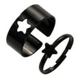 thumbnail image 1 of Fiudx Traje de Pareja Estilo Punk con Personalidad Hollow Ins, 1 of 1