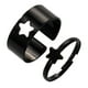 thumbnail image 1 of Xihbxyly Juego de Anillos Huecos, Elegantes Anillos de Cobre para Pareja, Diseño de Plata y Oro Galvanizado, Estilo Clásico y Moderno, Ideal para Uso Diario, Ideal Como Regalo para Tus Seres Queridos, 1 of 2