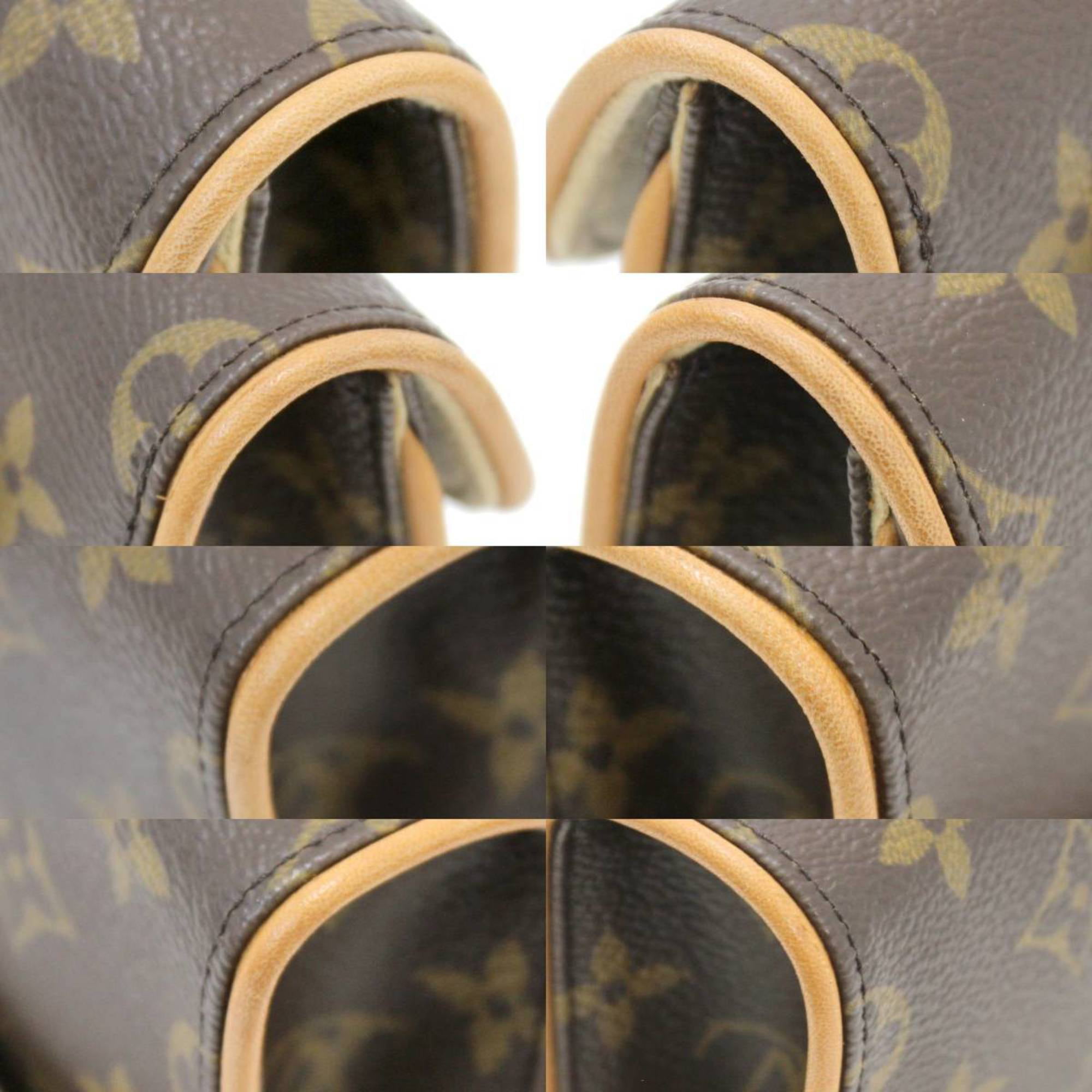 Authenticated used Louis Vuitton / Louis Vuitton Pochette Florantine Belt Monogram Brown M51855 Fl0071 Fl1001, Women's, Size: (HxWxD): 10.5cm x 17cm x
