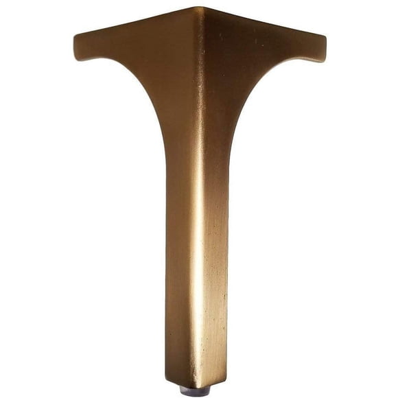 BingLTD - 6" Brushed Gold Metal Sofa Legs - Set of 4 (ML-60T-BG)