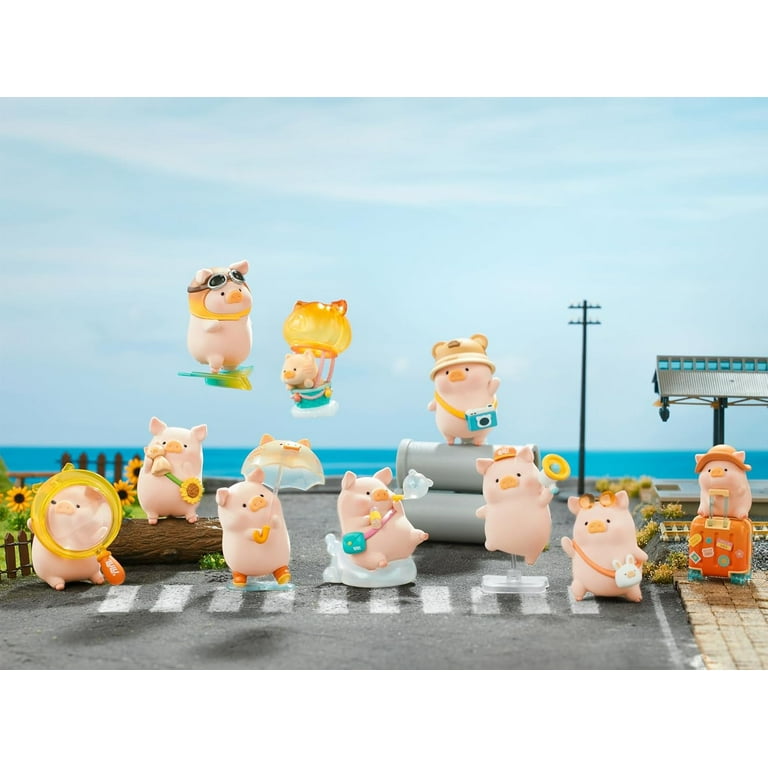 新品 LuLu the Piggy Stay with you 全8種セット売り Lulu The Piggy Stay with You Series 1PC Cute Pig Blind Box