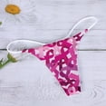 thumbnail image 5 of TSADFHJI Ladies Underwear Plus Size Leak Proof Womens Sexy Underpants Fashion Comfort Sexy Pattern Sexy Panties Low Rise Soft Sexy T Back G String Panties Womens Underpants Cancer Month Xxl Purple, 5 of 5