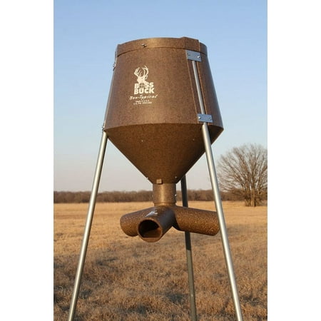 BOSS BUCK 200 LB CAPACITY GRAVITY FEEDER 75 1 PC ROUND LEGS