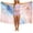 Pink-C, variant on Sheer Sarong Cover Up For Girls Chiffon Lightweight Sun Protection Wrap Beach Skirts Cute Print Swinsuit Coverups (Free Size, Blue)