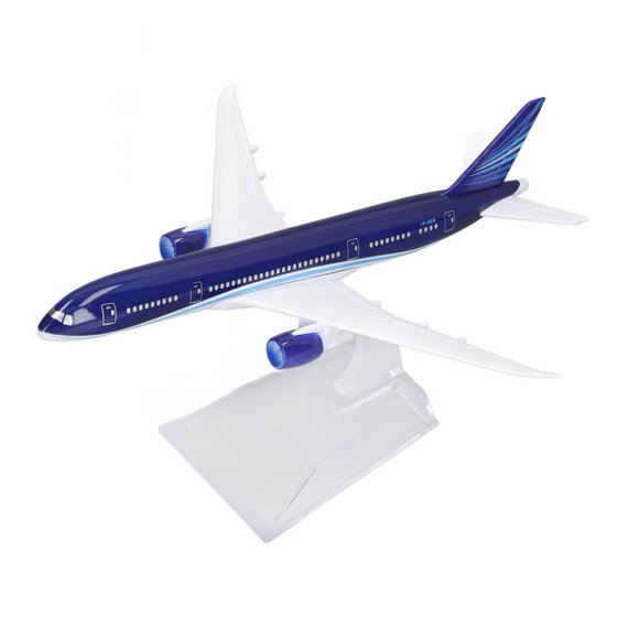 EIMELI 1 400 Modèle d'Avion 787 en Alliage Moulé sous Pression avec Support Décoration Maison Cadeau