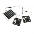 thumbnail image 3 of Panel solar, energía solar, 5 V, 10 W, panel monocristalino, solar, escape solar Ventilador doble, 3 of 9