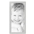 thumbnail image 2 of ArtToFrames 14" x 30" Metro Ice Silver Black Picture Frame, 14x30 inch Silver Wood Poster Frame (WOM-5247),  Pack, 2 of 7