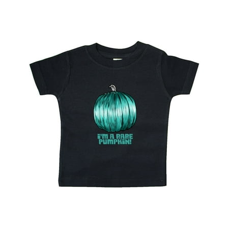 

Inktastic Allergy Awareness I m a Rare Pumpkin in Teal Watercolor Gift Baby Boy or Baby Girl T-Shirt