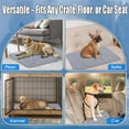 thumbnail image 4 of Sweetdreamed Dog Cooling Mat, Non Gel Sweetdreamed Cool Pad for Dogs & Cats to Lay On, 4 Sizes Portable Cooling Mats Pet for All Breeds & Sizes, Machine Washable Double-Sided Pet Bed (green, X-Large), 4 of 8