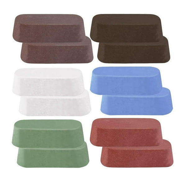 Metal Buffing Polishing Compound for Wheel, Wheel Compound, Coarse to Fine 12PCS