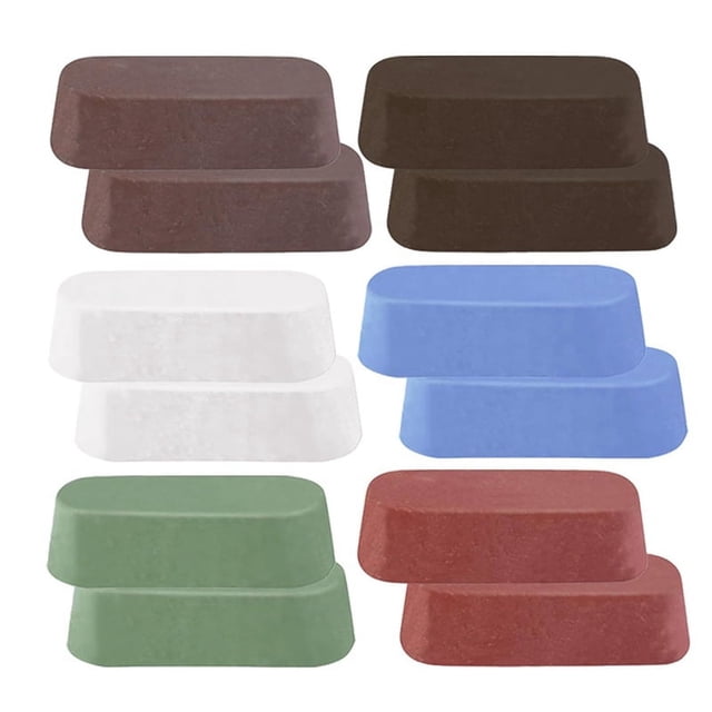 Metal Buffing Polishing Compound for Buffing Wheel, Buffing Wheel Compound, Coarse to Fine 12PCS