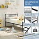 thumbnail image 5 of Cama Individual de Metal, Color Negro (Sin Colchón, 197*99cm), 5 of 6