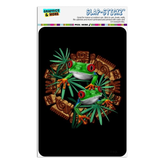 Tree Frog Aztec Temple Home Business Office Sign
