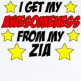 thumbnail image 2 of CafePress - Awesomeness From Zia Body Suit - Baby Light Bodysuit, Size Newborn - 24 Months, 2 of 4