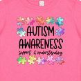 thumbnail image 4 of Inktastic Autism Awareness Support and Understanding Puzzle Pieces Boys or Girls Baby T-Shirt, 4 of 5
