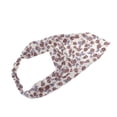 thumbnail image 5 of Unique Bargains 1 Pc Fashion Rose Headwrap for Women Purple White, 5 of 6