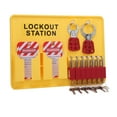 thumbnail image 3 of Kit De Estación De Bloqueo Y Etiquetado, Estación De Candado Con Etiquetado Y Bloqueo De Seguridad Mejorada Para La Industria, 3 of 7