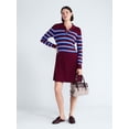 thumbnail image 2 of Free Assembly Women's and Women's Plus Polo Sweater Dress with Long Sleeves, Sizes XS-4X, 2 of 5