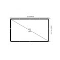 thumbnail image 1 of Bangus 100 Inch Indoor & Outdoor Projector Screen, 100 inch, (New), 1 Count, 1 of 2