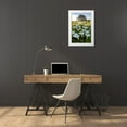 thumbnail image 3 of Blaustein, Alan 11x14 White Modern Wood Framed Museum Art Print Titled - Oak Tree - 97, 3 of 4