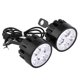 thumbnail image 1 of 1 Pair Universal Motorcycle Headlight LED Driving Fog Spot Head Light Spotlight Lamp, 1 of 4