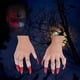 thumbnail image 5 of Garras de terror para Halloween - Juego de 10 uñas de goma rojas para fiestas y decoración espeluznante, 5 of 6