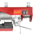 thumbnail image 4 of 880LBS Electric Hoist with Wireless Remote - 850W Dual Mode 440/880lbs Lift, 110V Overhead Winch for Garage/Construction, IP40 Waterproof & Cooling Fans, 4 of 7